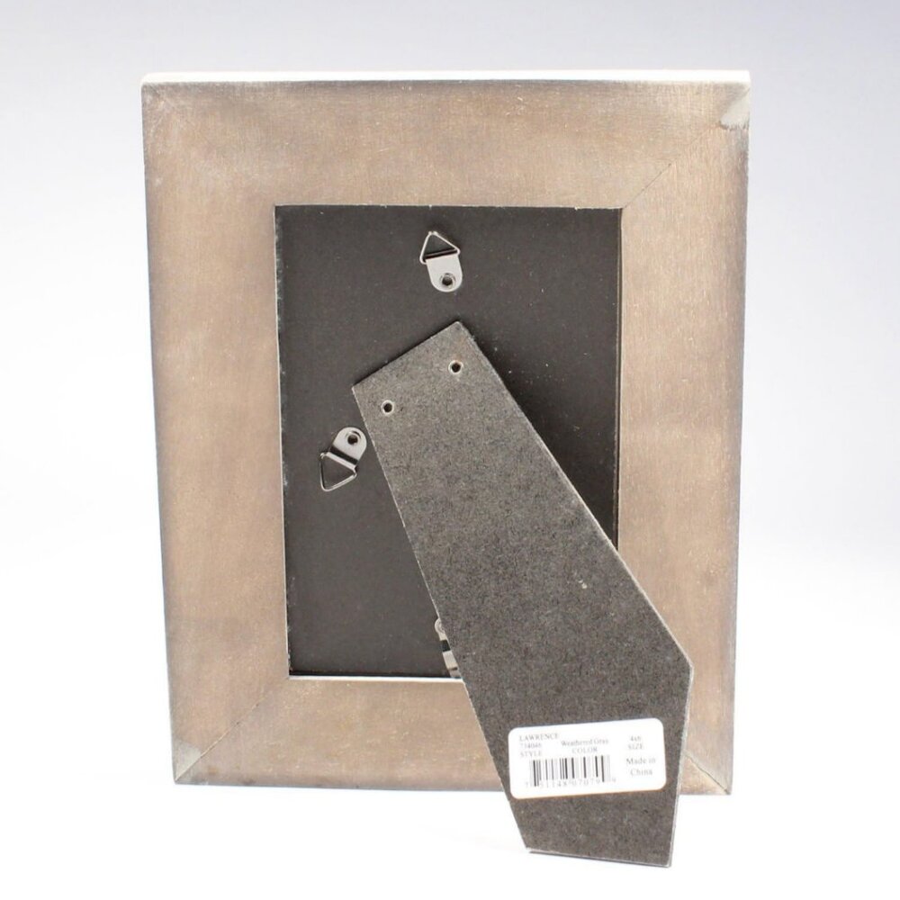 LAWRENCE FRAMES 4x6 Weathered Gray Picture Frame - Picture 2 of 4